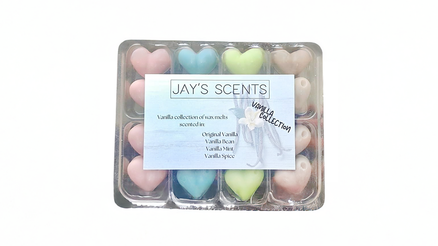Vanilla wax melts collections box