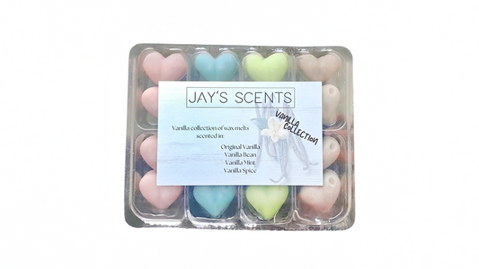 Vanilla wax melts collections box